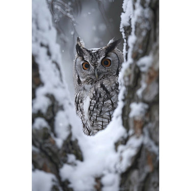 Barn Owl Painting